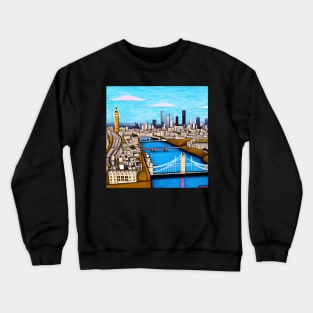 A New City "Londangeles" Crewneck Sweatshirt